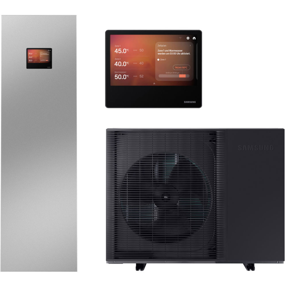  Samsung Mono HT Quiet 14 kW ClimateHub 200L inkl. AI-Home Touch Display HuM-HT-14-200-3AI